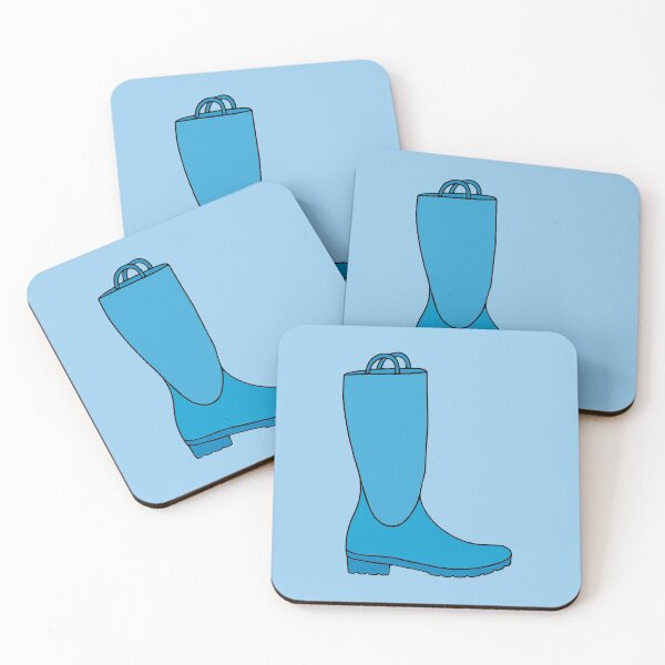 Item preview, Blue Rain Boots designed and sold by murialbezanson.