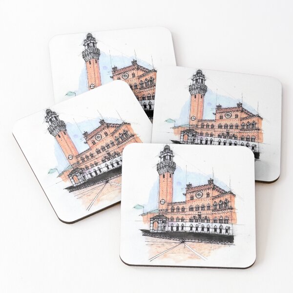Item preview, Palazzo Publico en Siena, Italia designed and sold by GlyphDesigns.