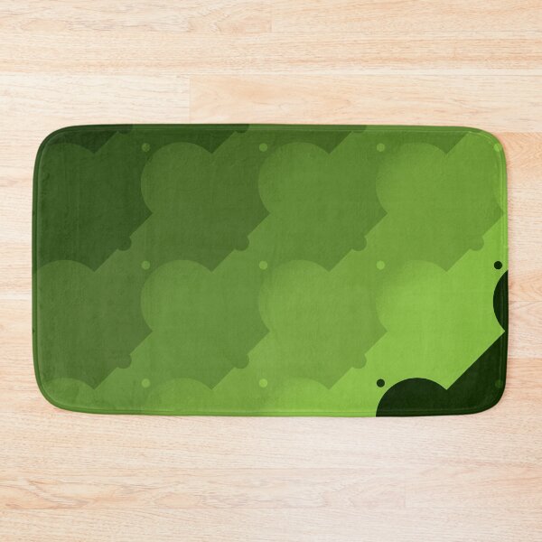 Item preview, Dome Circles Diagonal Lines Pattern – Green designed and sold by RoguePatterns.