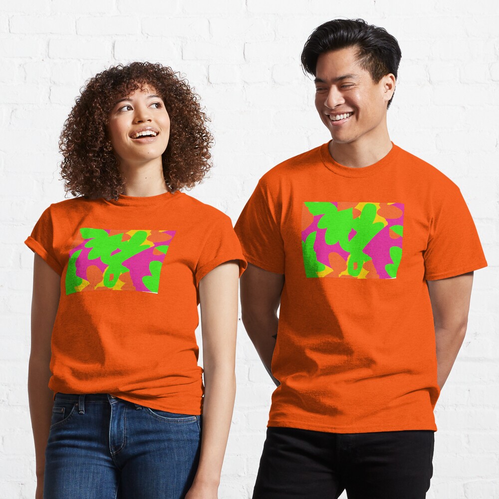 Sprouse inspired day glow print Classic T-Shirt