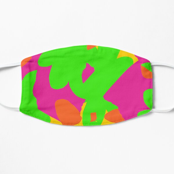 Sprouse inspired day glow print Mask