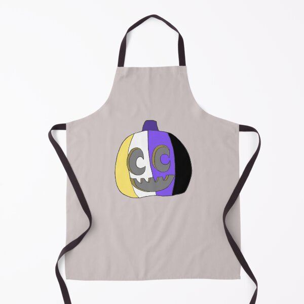 Item preview, Nonbinary Pride Enby Spooky Pumpkin Jack o Lantern designed and sold by Cutest-Raccoon.