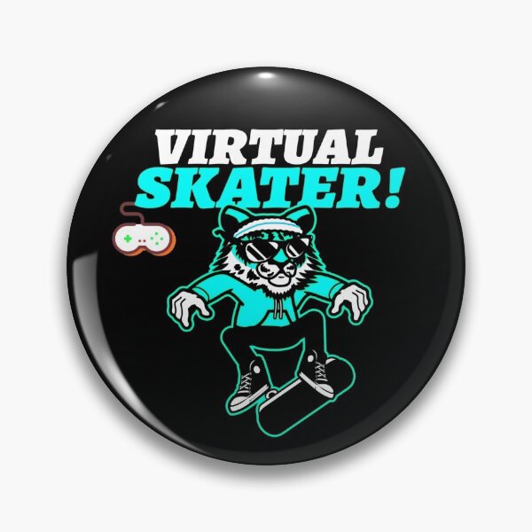 Item preview, Video Game Virtual Tiger Skater - Green/ Teal designed and sold by CadeTX.