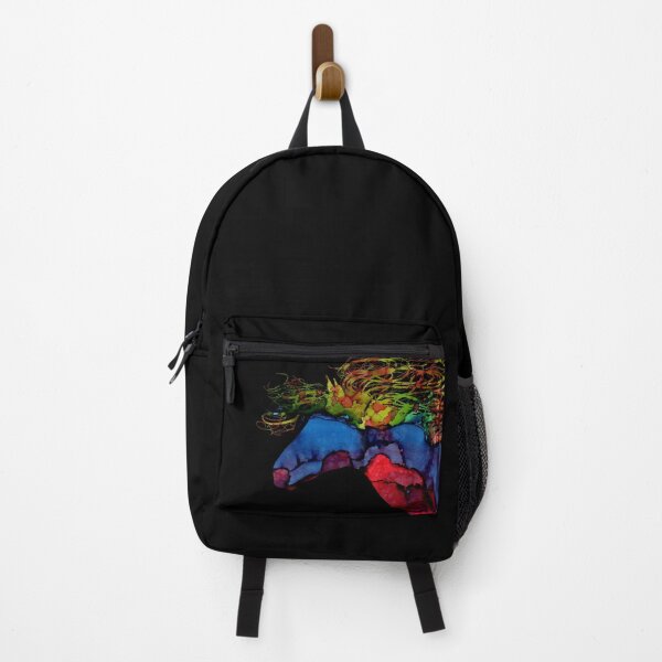 Artikelvorschau, Abstraktes wildes Pferd Rainbow Silhouette entworfen und verkauft von Michelle Wrighton.