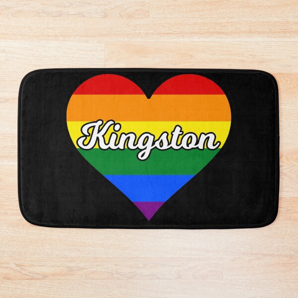 Item preview, Kingston Rhode Island Gay Pride Heart designed and sold by fearcity.