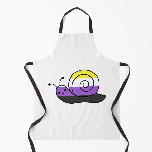 Item preview, Non-Binary Snail! designed and sold by Kaytmars.