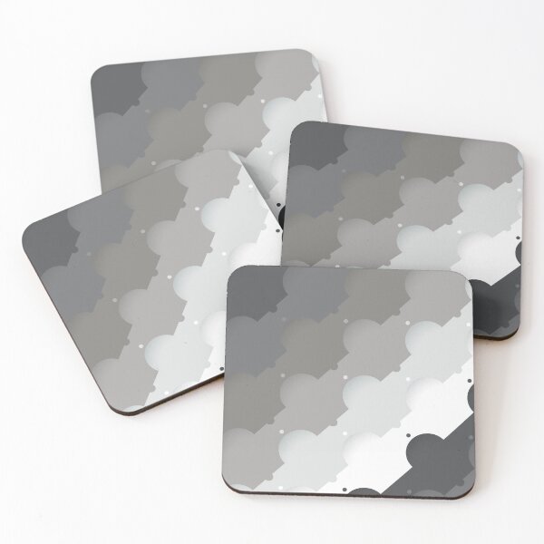 Item preview, Dome Circles & Diagonal Lines Pattern – Gray designed and sold by RoguePatterns.