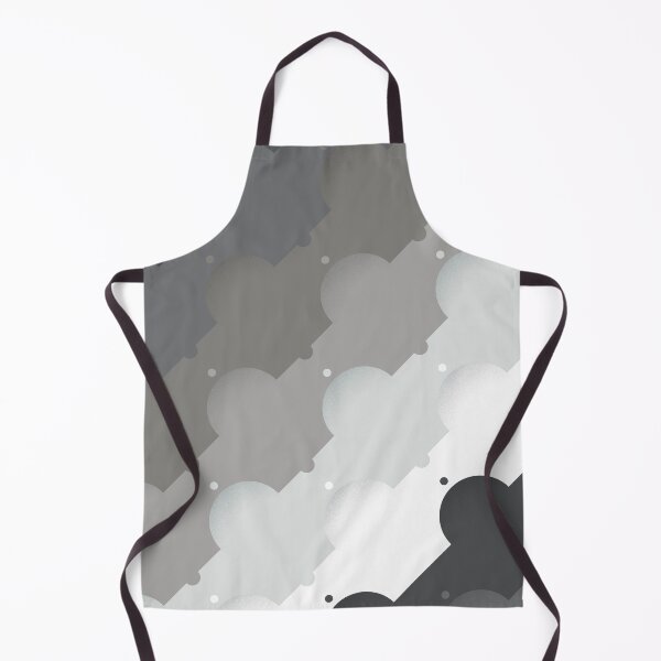 Item preview, Dome Circles & Diagonal Lines Pattern – Gray designed and sold by RoguePatterns.