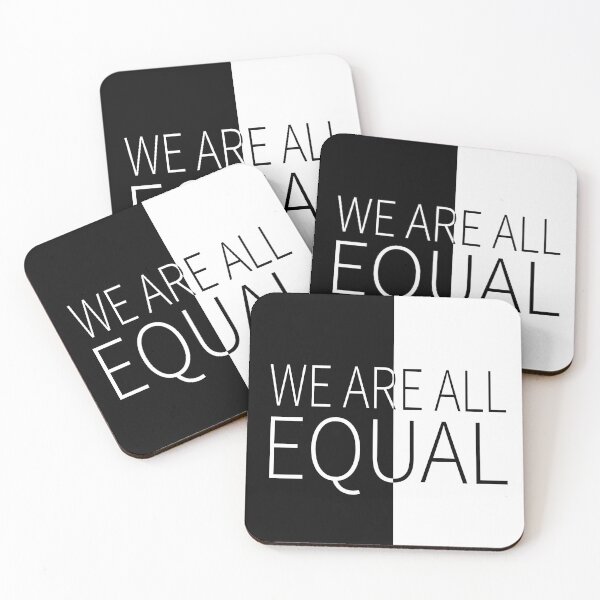 Item preview, We Are All Equal designed and sold by MixdWerdz.