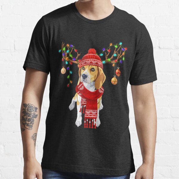 beagle christmas tree shirt