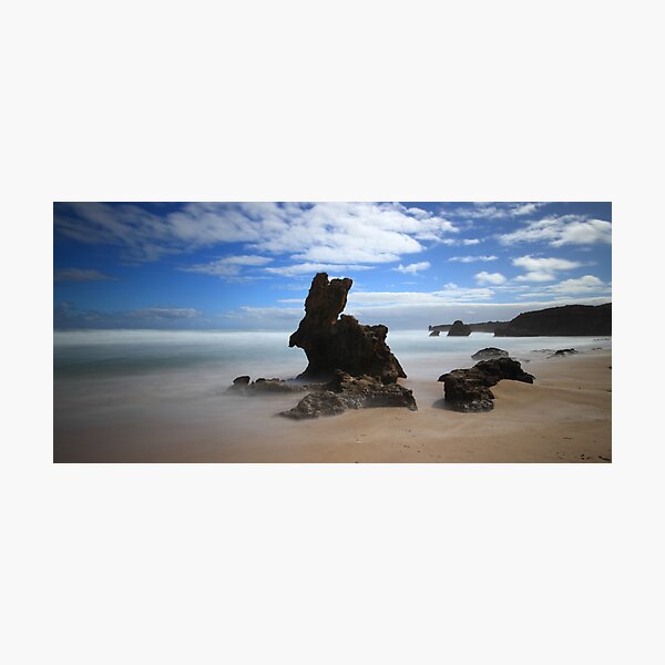 Bunny Rock - Montforts Beach Photographic Print