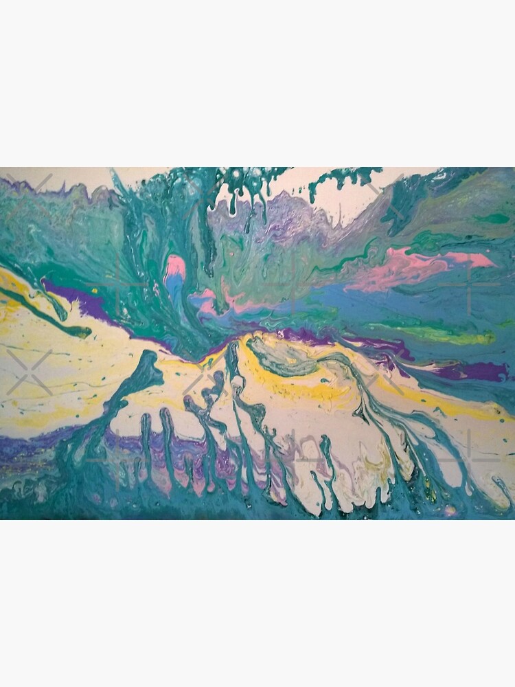 Abstract Painting-Title "South Beach Ocean Drive" by Matlgirl