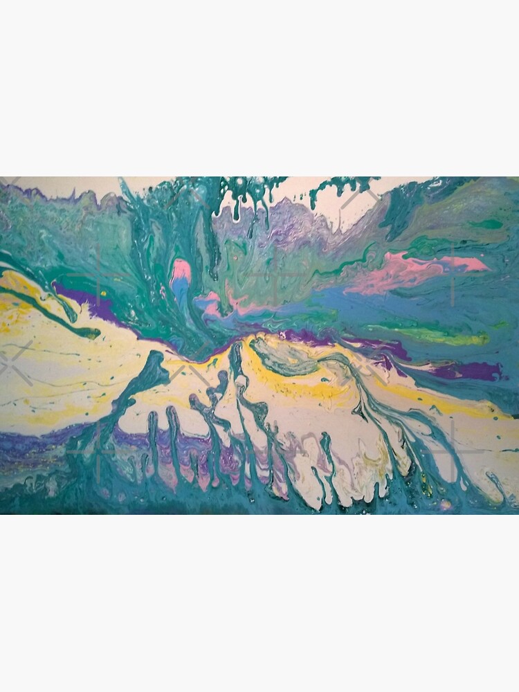 Abstract Painting-Title "South Beach Ocean Drive" by Matlgirl