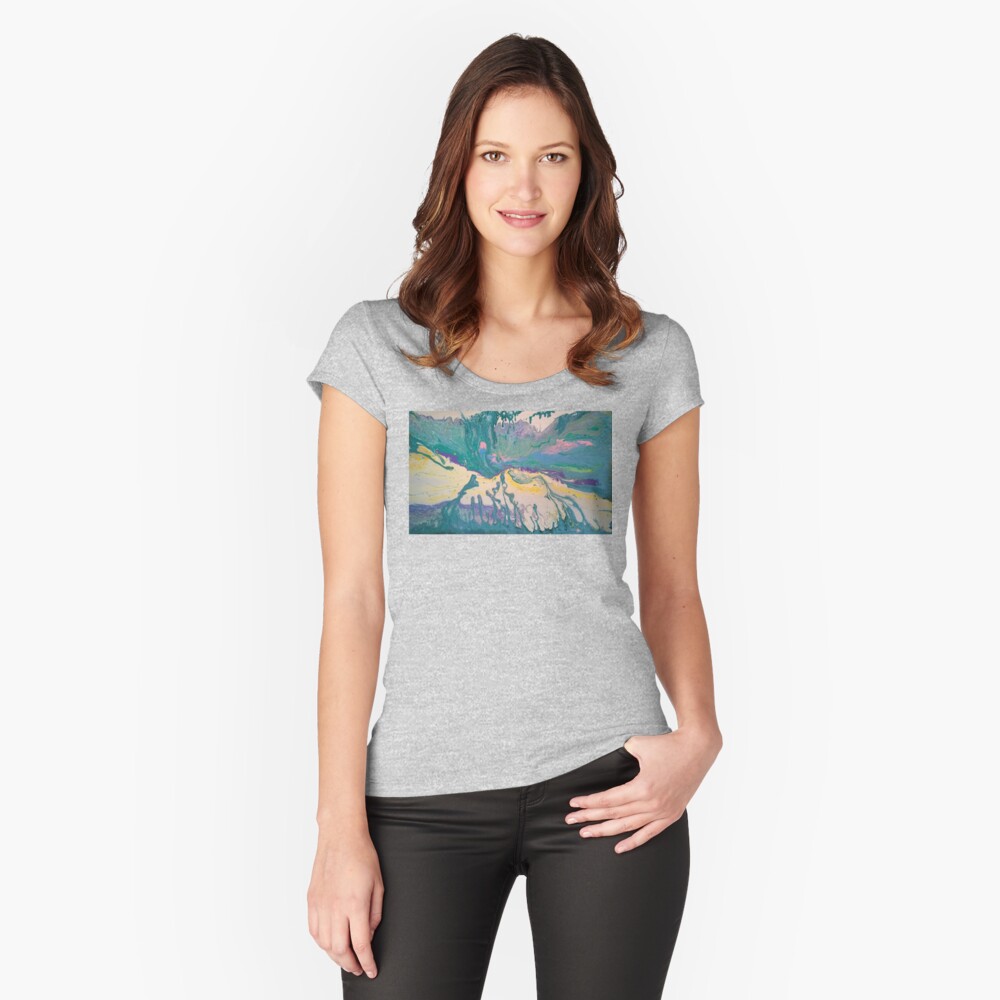 Item preview, Fitted Scoop T-Shirt designed and sold by Matlgirl.