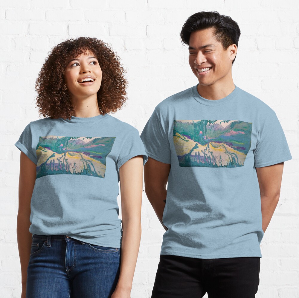 Abstract Painting-Title "South Beach Ocean Drive" Classic T-Shirt