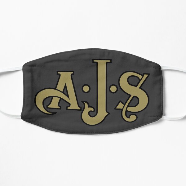 AJS Motorcycles Camisa, pegatina, calcomanía, máscara Mascarilla plana