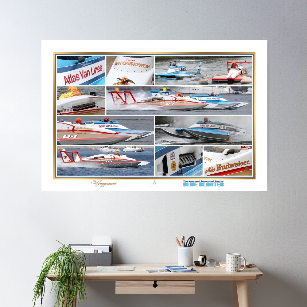 Miss Budweiser - Atlas Van Lines Poster Poster