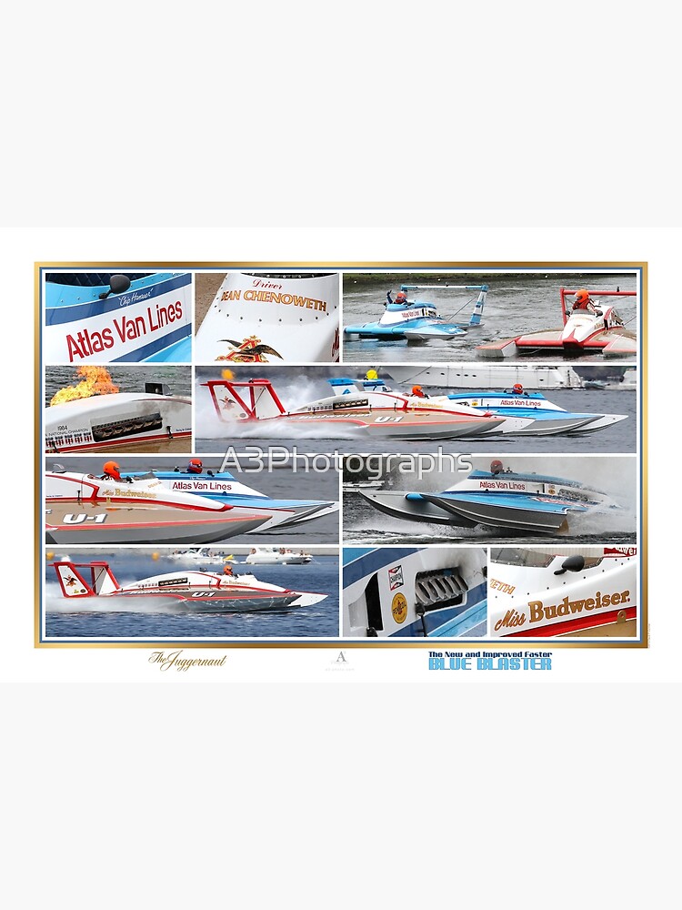 Miss Budweiser - Atlas Van Lines Poster by A3Photographs