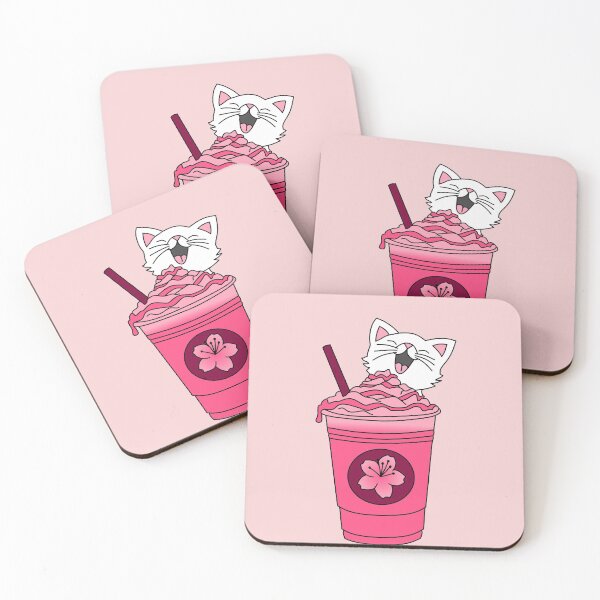 Item preview, Strawberry Frap cat  designed and sold by MoonLilly18.
