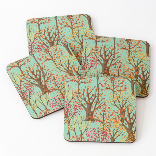 Item preview, Colorful Autumn Trees  designed and sold by linime1984.