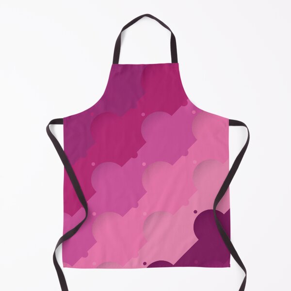 Item preview, Dome Circles & Diagonal Lines Pattern – Fuchsia & Pink designed and sold by RoguePatterns.