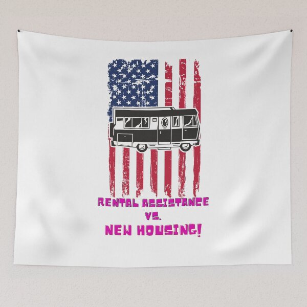 Item preview, Rental Assistance vs. new Housing (RV) designed and sold by HamiltonmagicTs.