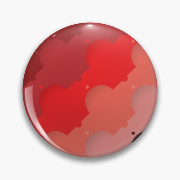 Item preview, Dome Circles & Diagonal Lines Pattern – Red designed and sold by RoguePatterns.