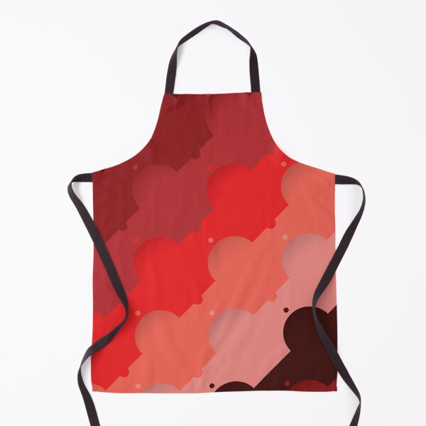 Item preview, Dome Circles & Diagonal Lines Pattern – Red designed and sold by RoguePatterns.