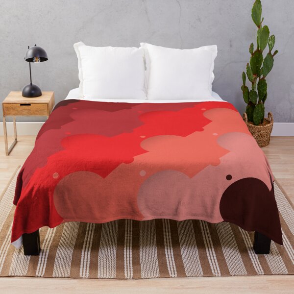 Item preview, Dome Circles & Diagonal Lines Pattern – Red designed and sold by RoguePatterns.