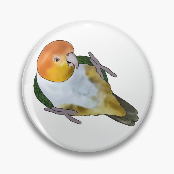 Item preview, Belly Up Caique designed and sold by legitparrot.
