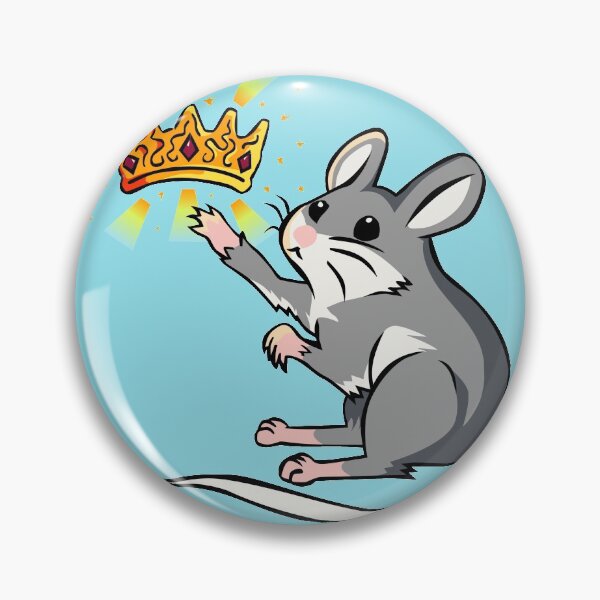 Item preview, Mouse Who Would Be King designed and sold by Mitchell Sahlfeld.