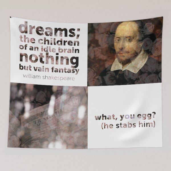 Item preview, Shakespeare Rose Collage designed and sold by HaiLeesDesign.