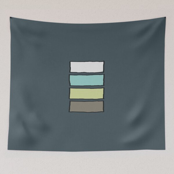 Item preview, Green To White Four Color Bars designed and sold by Chubuter.