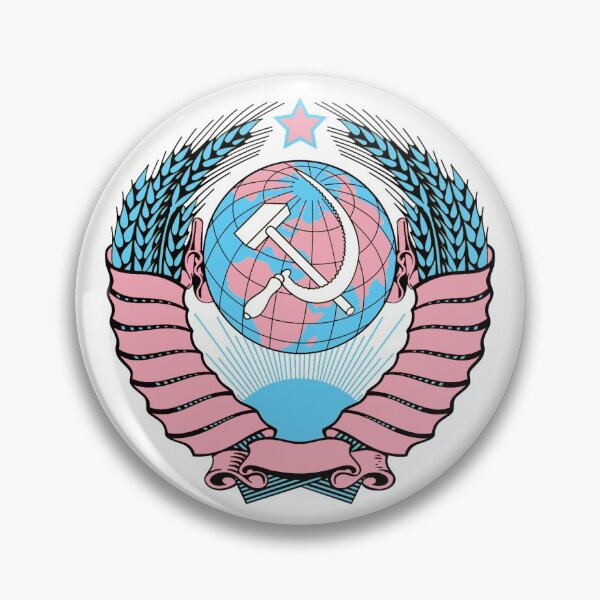 Item preview, Soviet Union trans emblem designed and sold by Communistnuns.