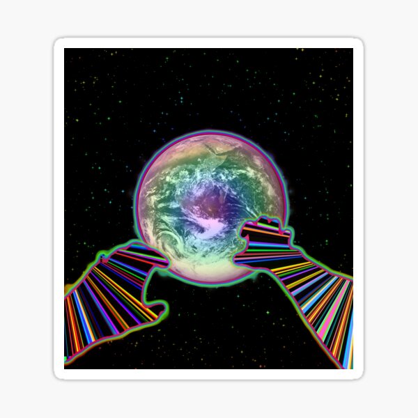 Item preview, Psychedelic Space Walk designed and sold by PsychedelicPour.