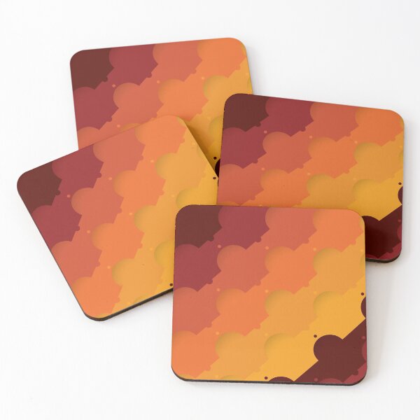 Item preview, Dome Circles & Diagonal Lines Pattern – Orange designed and sold by RoguePatterns.