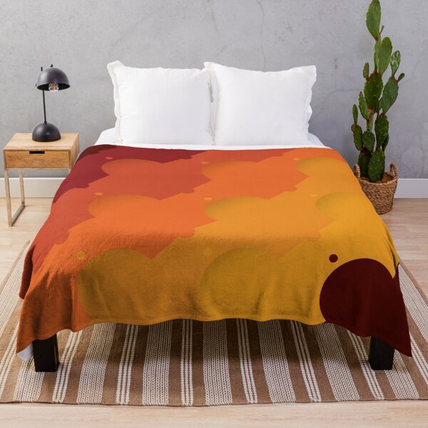 Item preview, Dome Circles & Diagonal Lines Pattern – Orange designed and sold by RoguePatterns.