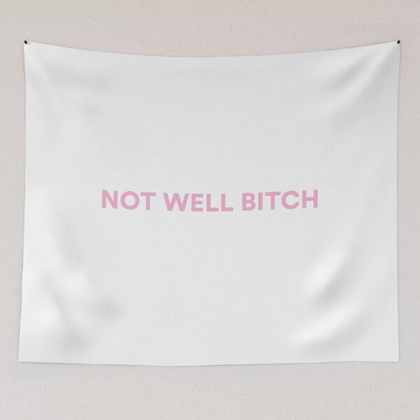 Item preview, NOT WELL BITCH | The Real Housewives of New York designed and sold by guest-pillow.