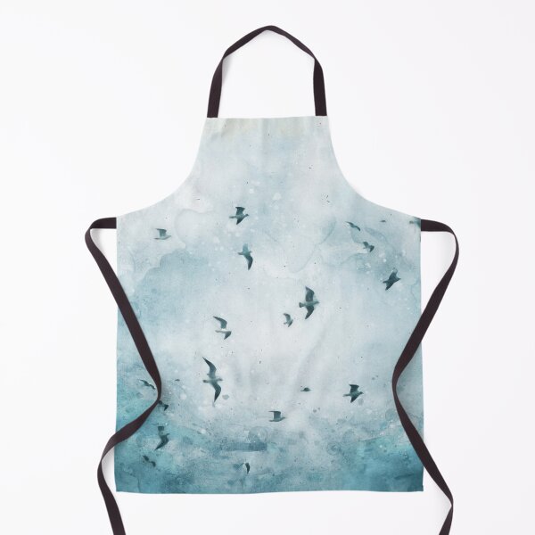 Item preview, birds flying on sky_watercolor painting designed and sold by shokA Design.