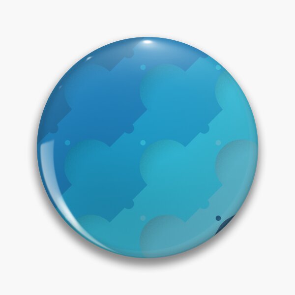 Item preview, Dome Circles & Diagonal Lines Pattern – Blue designed and sold by RoguePatterns.