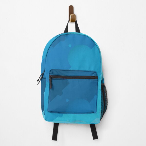 Item preview, Dome Circles & Diagonal Lines Pattern – Blue designed and sold by RoguePatterns.