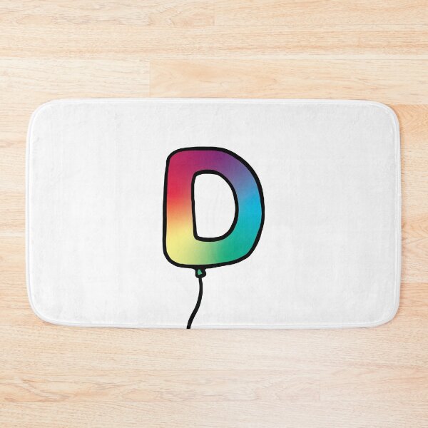 Item preview, Initial Monogram Balloon Letter D designed and sold by murialbezanson.