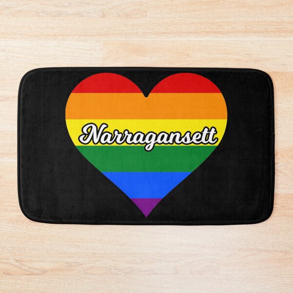 Item preview, Narragansett Rhode Island Gay Pride Heart designed and sold by fearcity.
