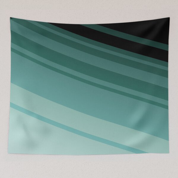 Item preview, Abstract Design J52 - Teal Turquoise designed and sold by Wizzles Emporium.