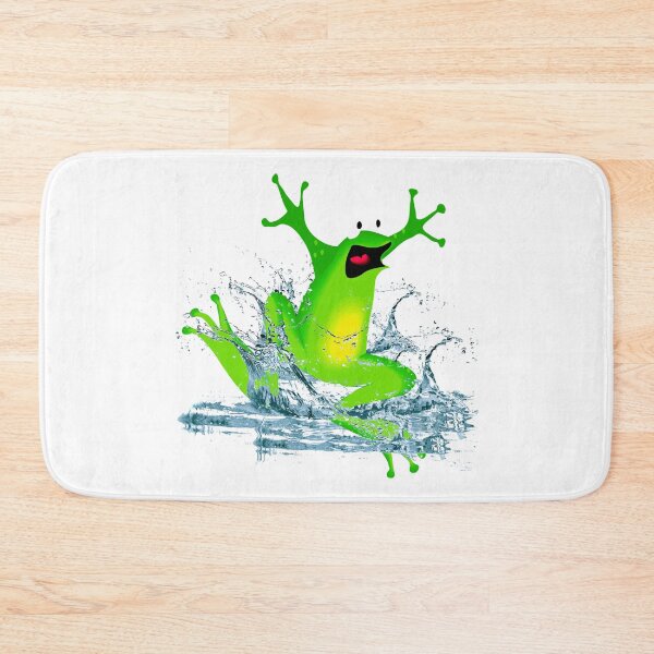 Item preview, Frog jumping out of water designed and sold by luvvvvvit.