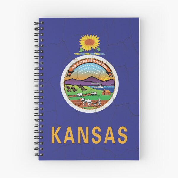 Item preview, Kansas Flag Grunge Wall designed and sold by TRowanDesign.
