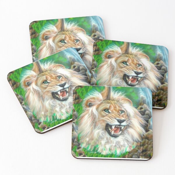 Item preview, The Lion is the King of the Jungle designed and sold by rikkirocx.