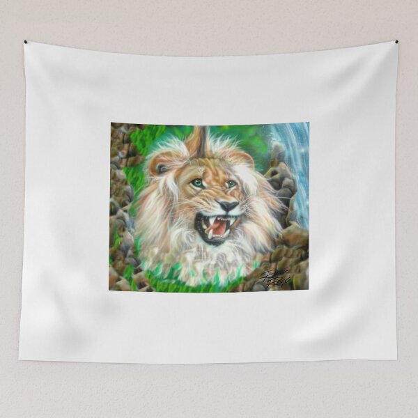Item preview, The Lion is the King of the Jungle designed and sold by rikkirocx.