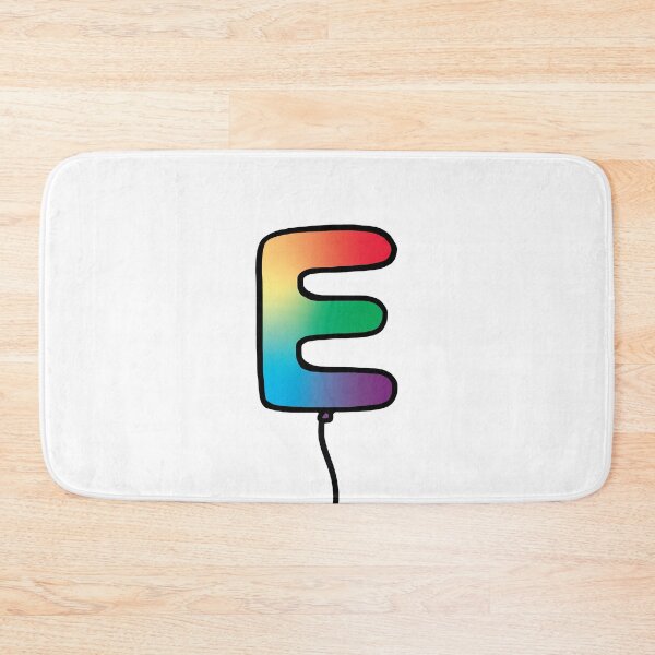 Item preview, Initial Monogram Balloon Letter E designed and sold by murialbezanson.