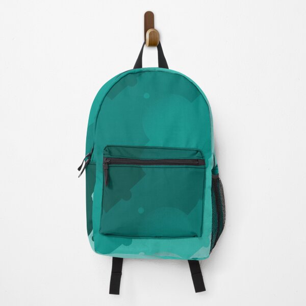 Item preview, Dome Circles & Diagonal Lines Pattern – Teal designed and sold by RoguePatterns.
